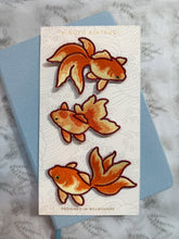 Load image into Gallery viewer, Goldfish "Sticky Patches" Notebook Set